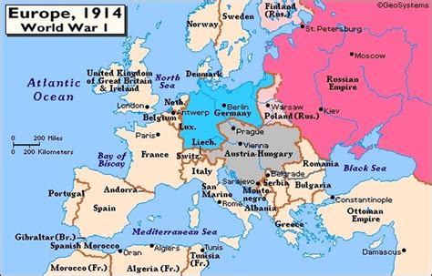 Europe 1914 Mrs Flowers History