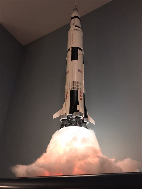 Making A Lego Saturn V Blast Off Asa Miller Medium
