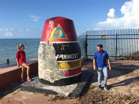 Key Wests Famous Southernmost Point Marker Will Need A New Paint Job