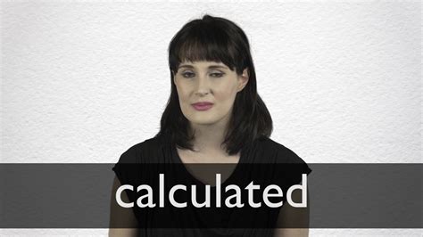 How To Pronounce Calculated In British English Youtube
