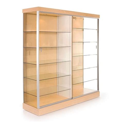 Full Vision Wall Trophy Glass Display Case Showcase 36 Long