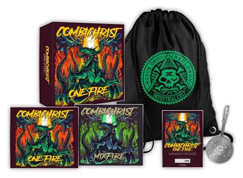 All New Combichrist Album ‘one Fire Comes In 3 Formats 3cd Boxset
