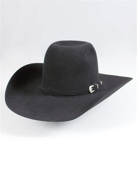Men American Hat Company Mens 7x Black 4 14 Brim Open Crown Felt