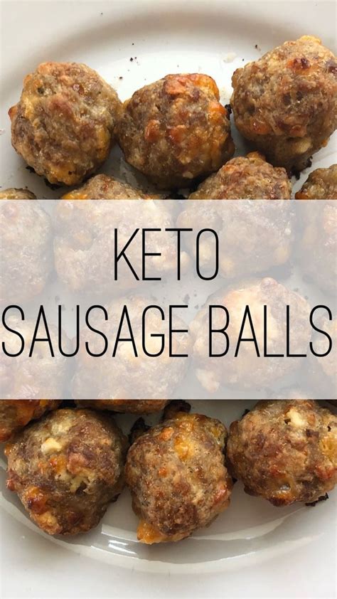 Keto Sausage Balls Today Pin Keto Sausage Balls Keto Recipes Easy Recipes
