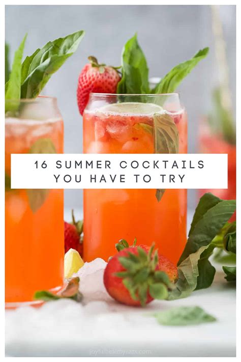 16 Ultimate Summer Cocktail Recipes Ethical Today
