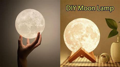 Diy Moon Lamp Diy Lamp Youtube