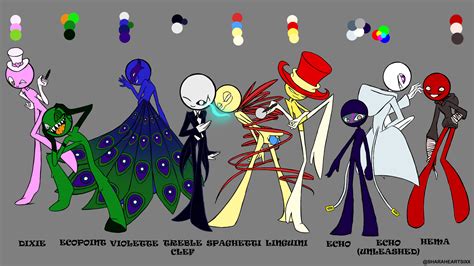 Omnipotent The Octagon Stick Figure Characters By Sharaheartsixx On