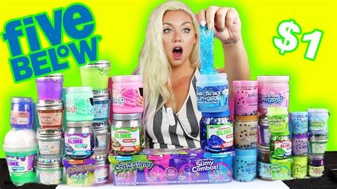 Mixing All My Store Bought 5 Below Slimes Worst Store Bought Slime