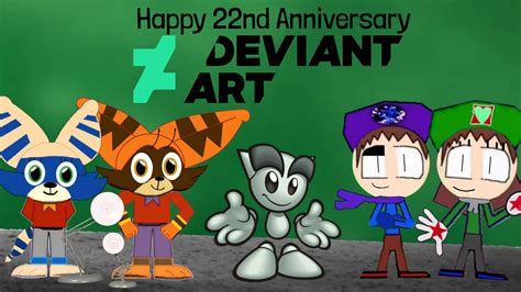 Happy 22nd Anniversary Deviantart By Thejordan05 On Deviantart