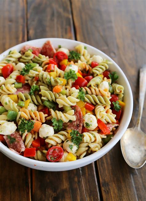 italian pasta salad the comfort of cooking