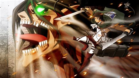 Levi Mikasa Ackerman Hd Attack On Titan Wallpapers Hd Wallpapers Id