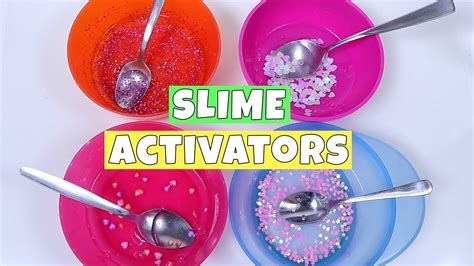 Slime Activators What Makes The Best Slime Youtube