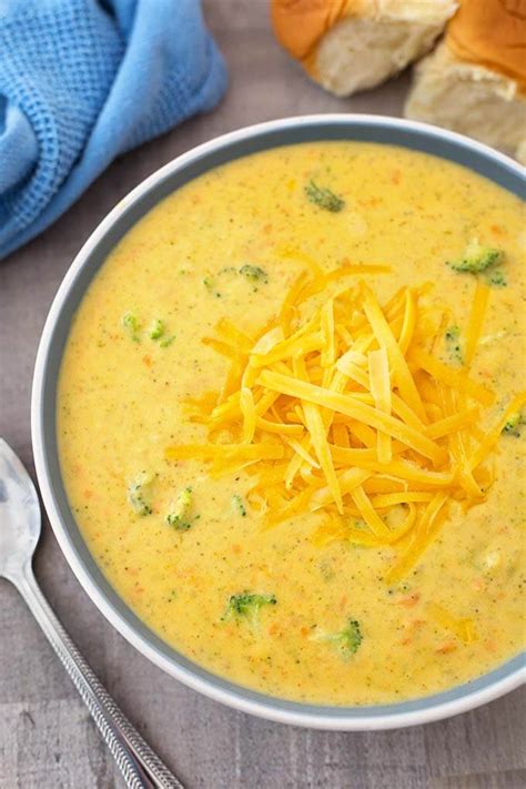 Instant Pot Broccoli Cheddar Soup Simply Happy Foodie