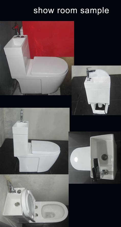 All In One Sink Tap Wc Toilet New Product Ceramic Sanitary Water Toilet