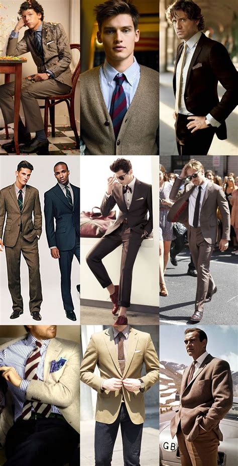 Mens Fashion Basics Part 55 Key Colour Brown Fashionbeans Brown Outfit Basic Style