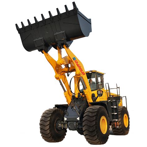 Power Changlin Nude Packed Transmission Bucket Wheel Loader With TUV