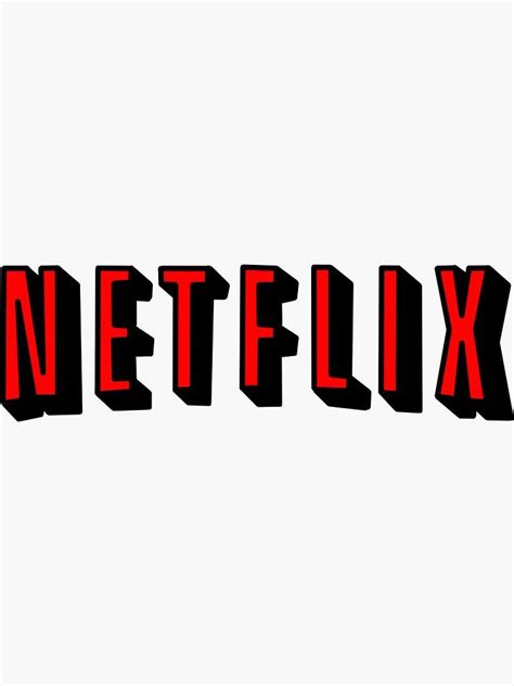 Netflix Red Sticker By Sofiaprie In 2020 Netflix Tipps
