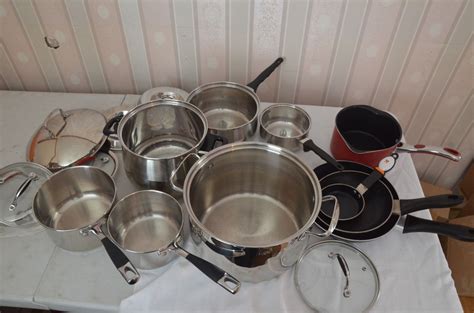 pans pots stick stainless steel non
