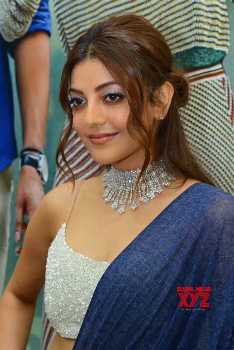 actress kajal aggarwal hot stills from sita movie pre release event social news xyz
