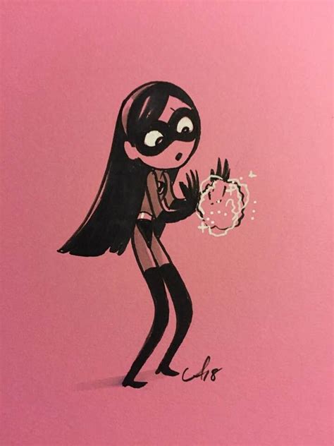 Violet Parr The Incredibles By Amy Mebberson In Steven Ngs Pixar