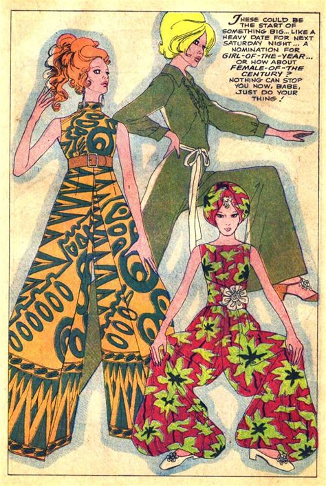 Take A Step Back In Time Into These Flower Power Fashion Comic Books