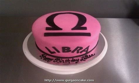 Libra Birthday Cake Picture Libra Birthday Libra Birthday Cake Libra Cake