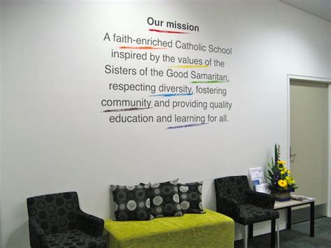 The Power Of Mission Statement Walls The Simple Stencil