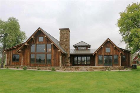 Rustic Mountain Ranch House Plan 18846ck Architectural Designs