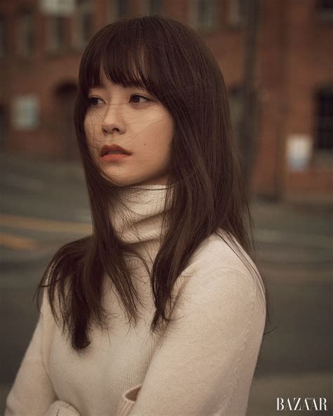 Jung Yu Mi Strolls The Streets Of Seattle In A Photo Shoot For Harpers