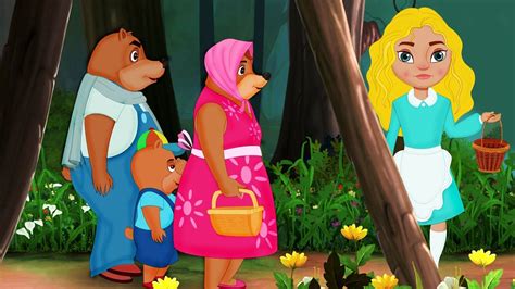 Goldilocks And The Three Bears Fairy Tales Full Story Youtube