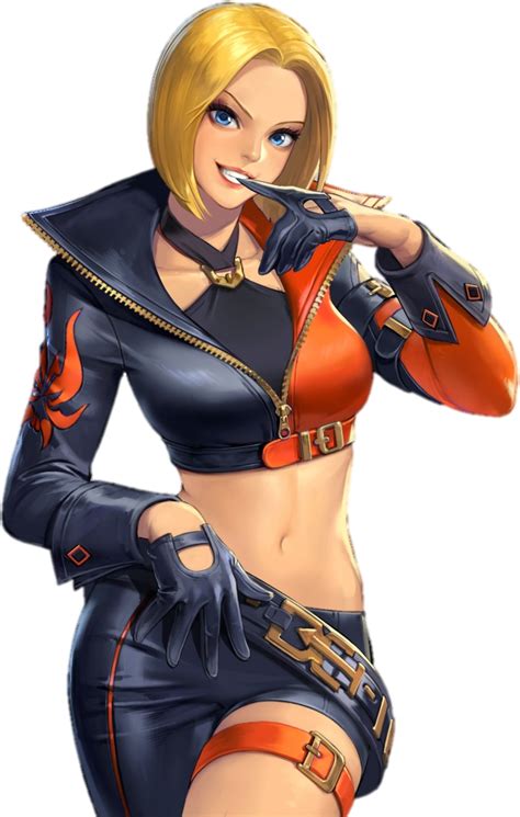Blue Mary Fatal Fury Kof Tfg Art Gallery Page 2 In 2020 King Of
