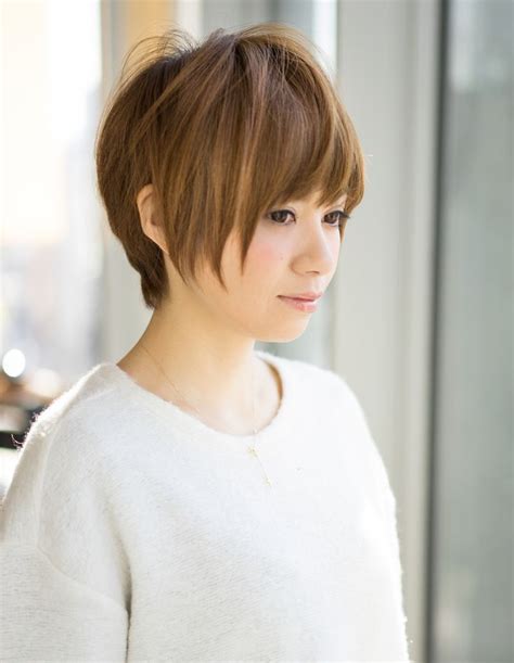 Korean Short Hairstyle Female Modern Short Haircuts For Women Short