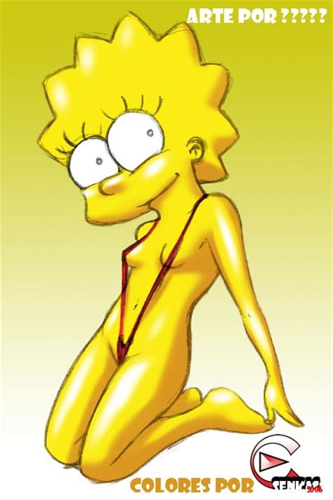 Rule 34 Female Female Only Human Lisa Simpson Sling Bikini Solo Tagme
