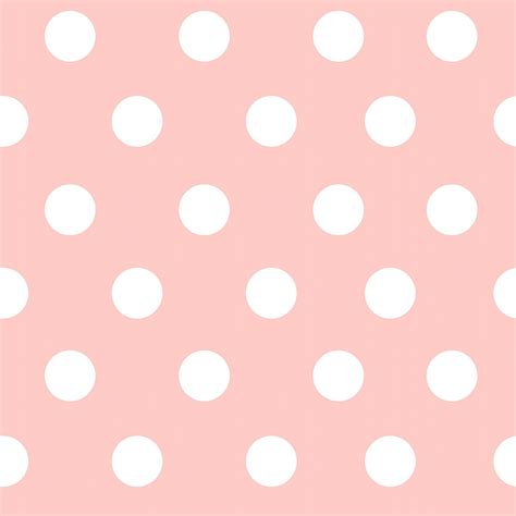 18 Pastel Pink Polka Dot Wallpaper References