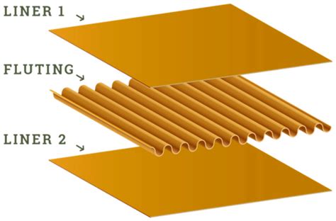 The Structure Of Corrugated Board 14 Download Scientific Diagram