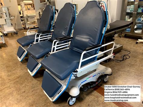 Get new stretcher chair at many affordable prices. Stryker 5050 Chair Stretcher | Used Hospital Medical Equipment