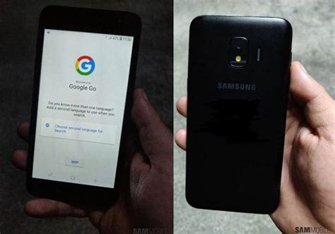 Εμφάνιση ενός Samsung Android Go Phone με Experience Ui και Android 81