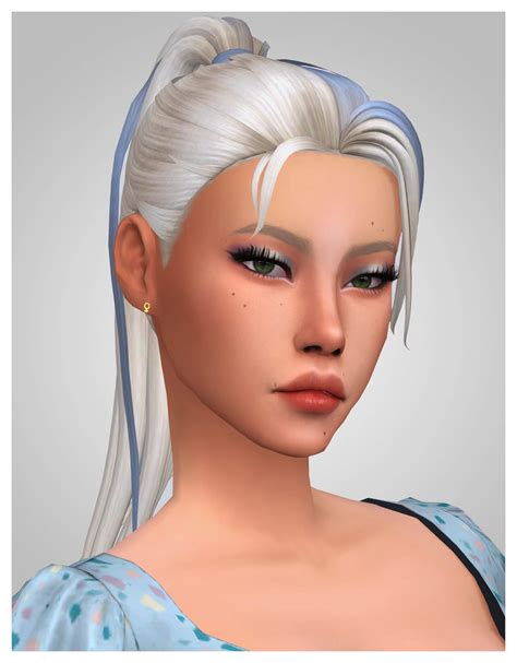 Sims 4 Siren Hair Base Game Compatible The Sims Book