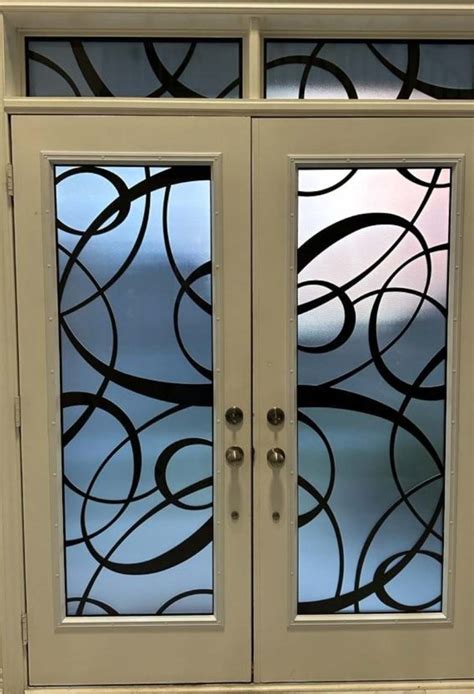 Olivia Wrought Iron Door Insert Randals Wrought Iron And Stained Glass