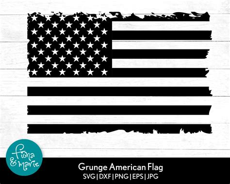 Distressed American Flag Svg Svg Png Eps Dxf Etsy Ireland