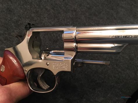 Smith And Wesson Model 19 5 Nickel For Sale At 986938746