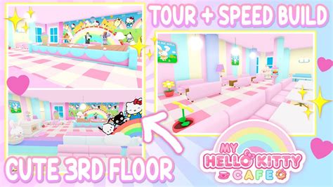 🎀 Hello Kitty Cafe Floor 3 Speed Build Wish Me Mell Theme No Vip