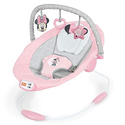 Bright Starts Disney Baby Minnie Mouse Rosy Skies Pink Baby Bouncer