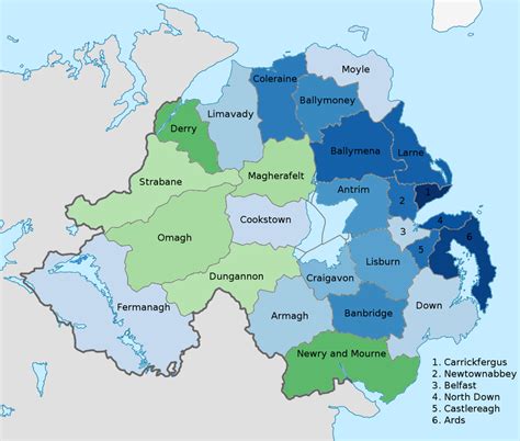 We did not find results for: List of districts in Northern Ireland by national identity ...
