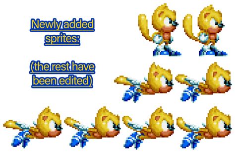 Super Ray Animations Sonic Mania Mods