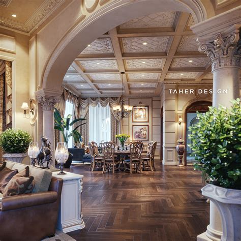 Luxury Mansion Interior Dubai Behance