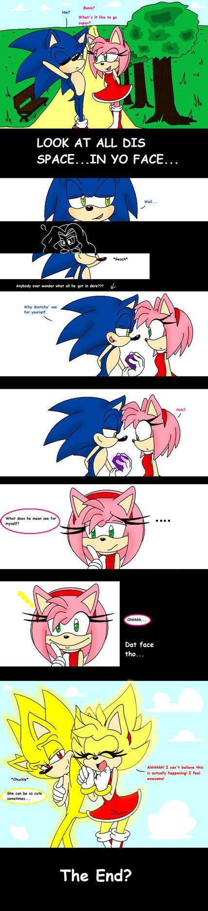 What S It Like By Sherryblossom On Deviantart Sonic Funny Sonic And Amy Sonic Fan Art