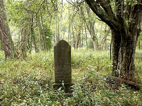 A J Cowger Grave Webster County West Virginia