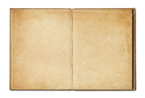 Premium Photo Old Vintage Open Book Isolated On White Background