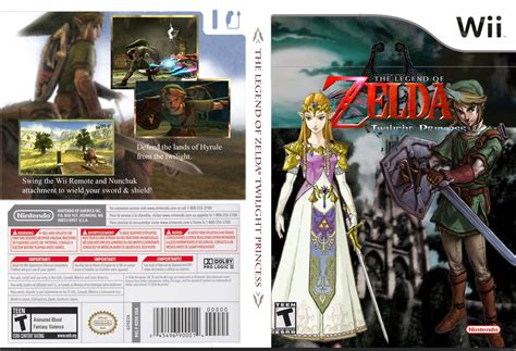 The Legend Of Zelda Twilight Princess Wii Box Art Cover By Terraforming